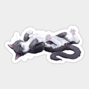 Pixel The Cat Sticker